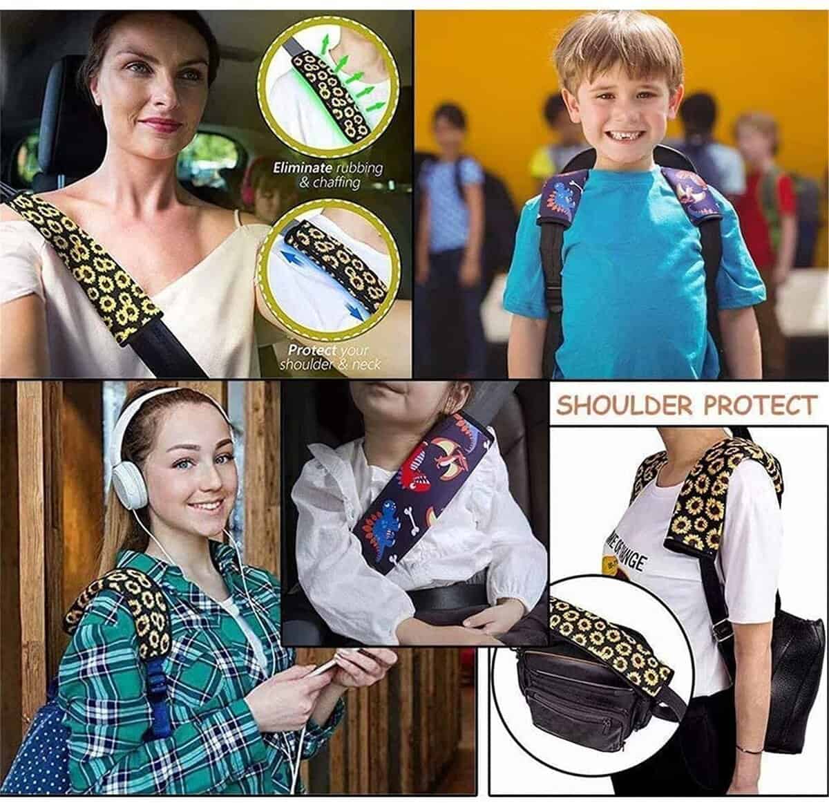 Juego de Fundas para Asientos de Carro y Accesorios - Imagen 8