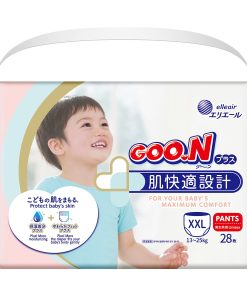 Pañales GOO.N Plus+ Talla XXL (hasta 55 lb) Unisex 28