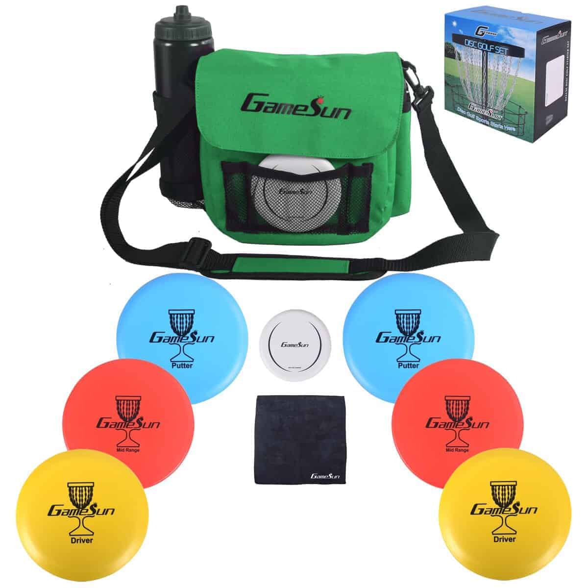Set de Golf de Disco 1pc Bolso de Nylon Resistente, 2