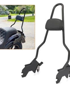 Mofun Sissy Bar Desmontable Alto Negro Brillante con