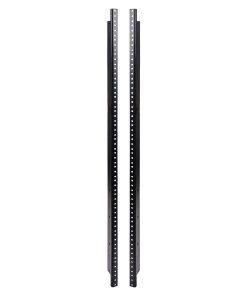 Sound Town 2-pack 20U Steel Rack Rails, con acabado en