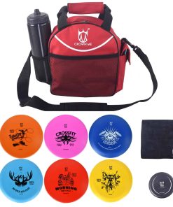 Set de Disc Golf CROWN ME con 6 Discos, Disco Mini y Bolsa