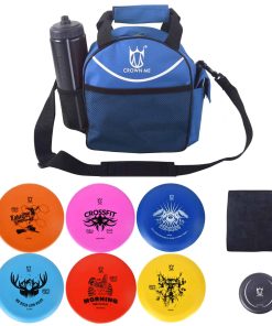 Conjunto de Disc Golf CROWN ME con 6 Discos y Mini Disco y