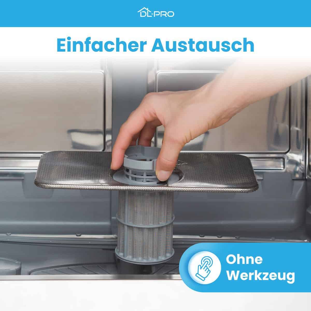 Filtro de malla de desagüe para lavavajillas DL-pro para - Imagen 4