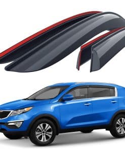 Deflectores de ventanilla laterales -Ahumado Premium