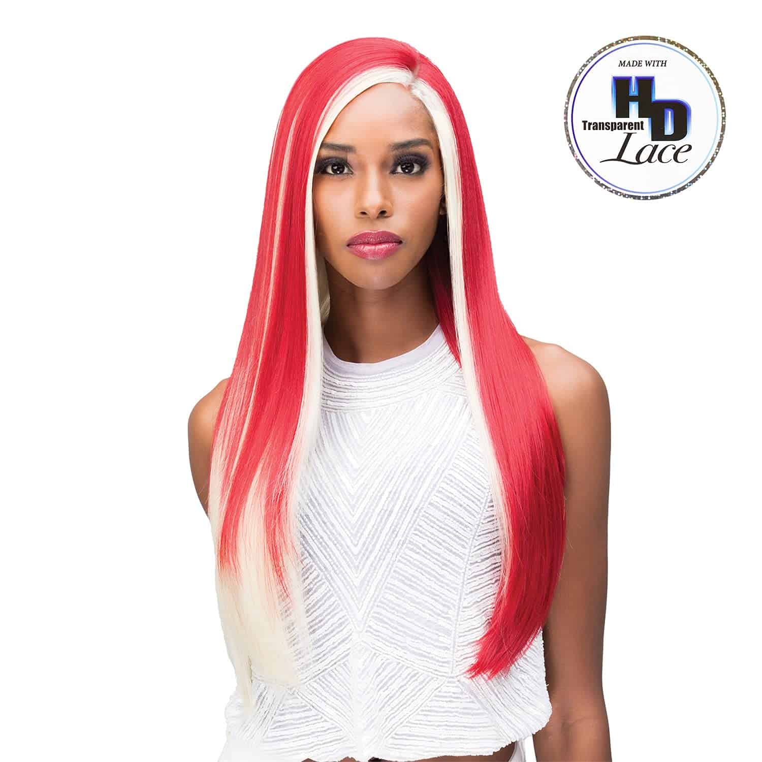 Peluca frontal de encaje Bobbi Boss HD MediFresh 13X4 Deep - Imagen 4