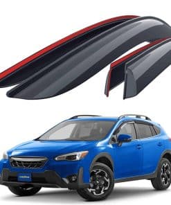 Deflectores de Ventanas a Prueba de Golpes -Humo Premium