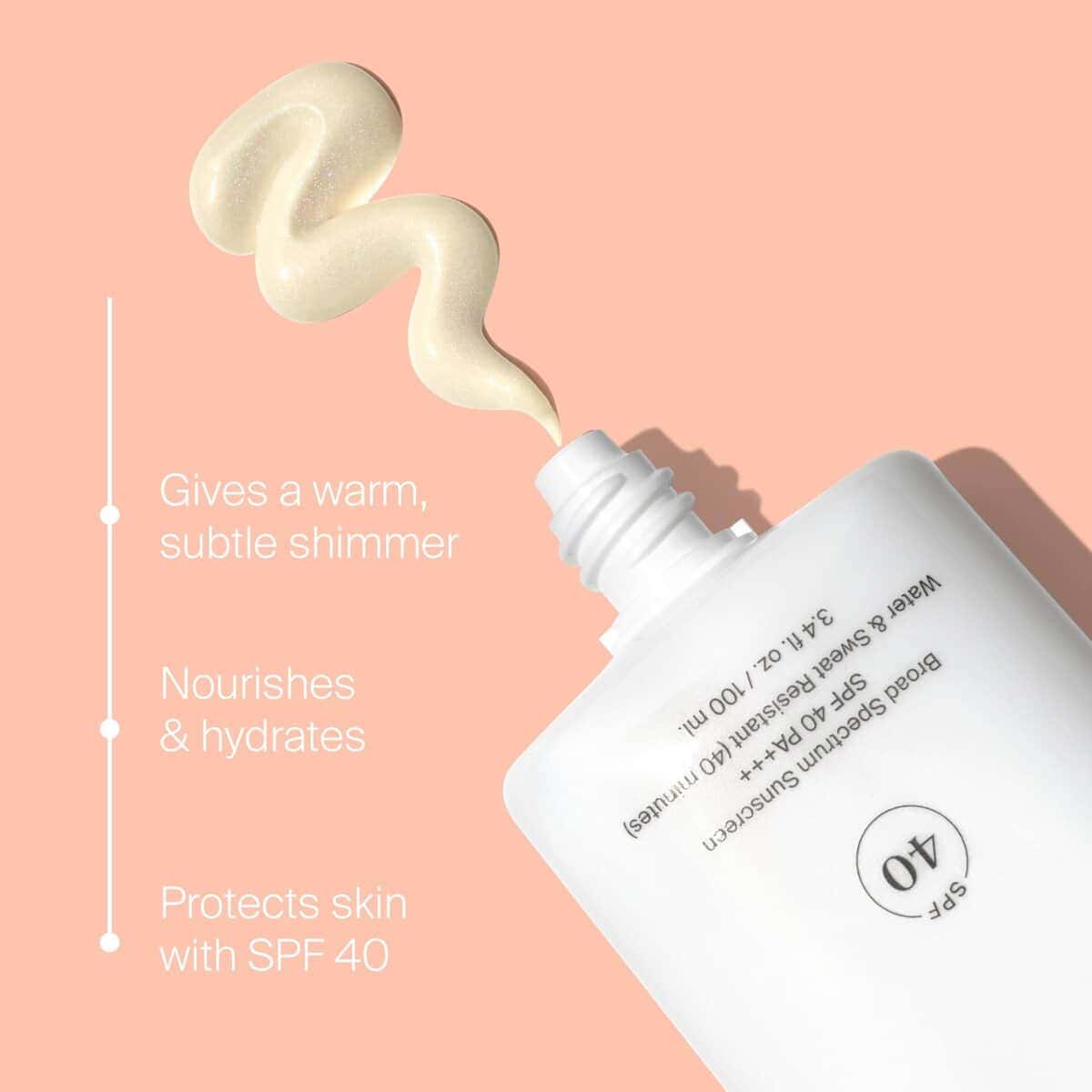 Supergoop! Glowscreen Body SPF 40 PA+++, 3.4 fl oz - Loción - Imagen 3