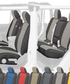 Juego de Fundas de Asiento de Neopreno -Gris