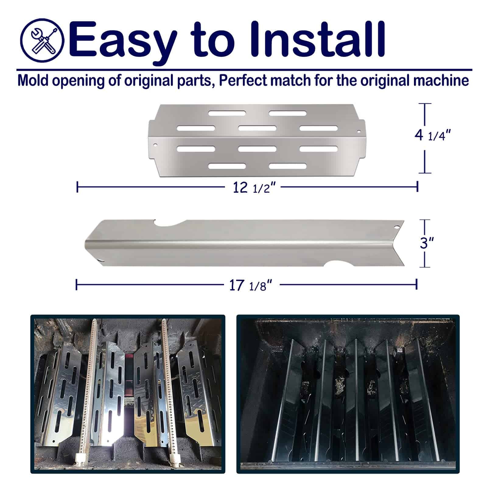 Barras saborizantes y deflectores de calor de reemplazo - Imagen 3