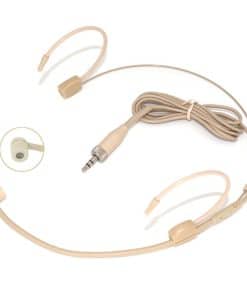 Micrófono de diadema XGWTH con doble auricular y micrófono