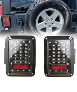 AMUNIESUN Conjunto de Luz Trasera LED Claro con Luz de