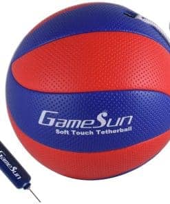 Pelota y cuerda de Tetherball GAMESUN con mosquetón, toque
