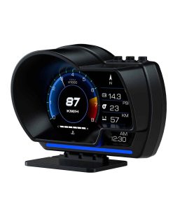 wiiyii Car HUD Head Up Display P6, OBD+GPS Smart Gauge,