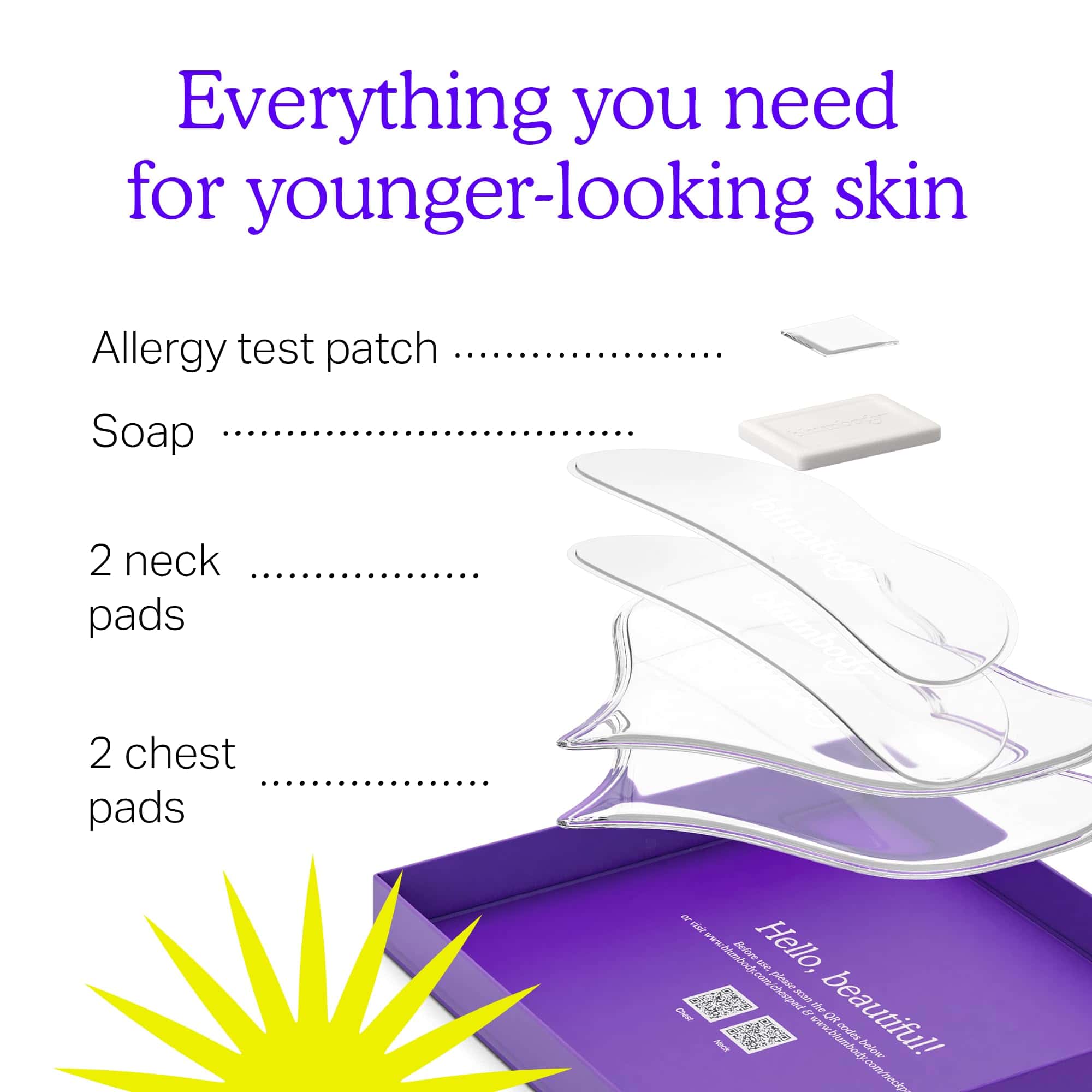 BLUMBODY Parches para Arrugas en el Pecho y Cuello � - Imagen 6