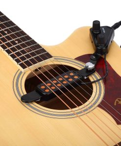 Pastilla de guitarra de 12 orificios Deror, pastilla