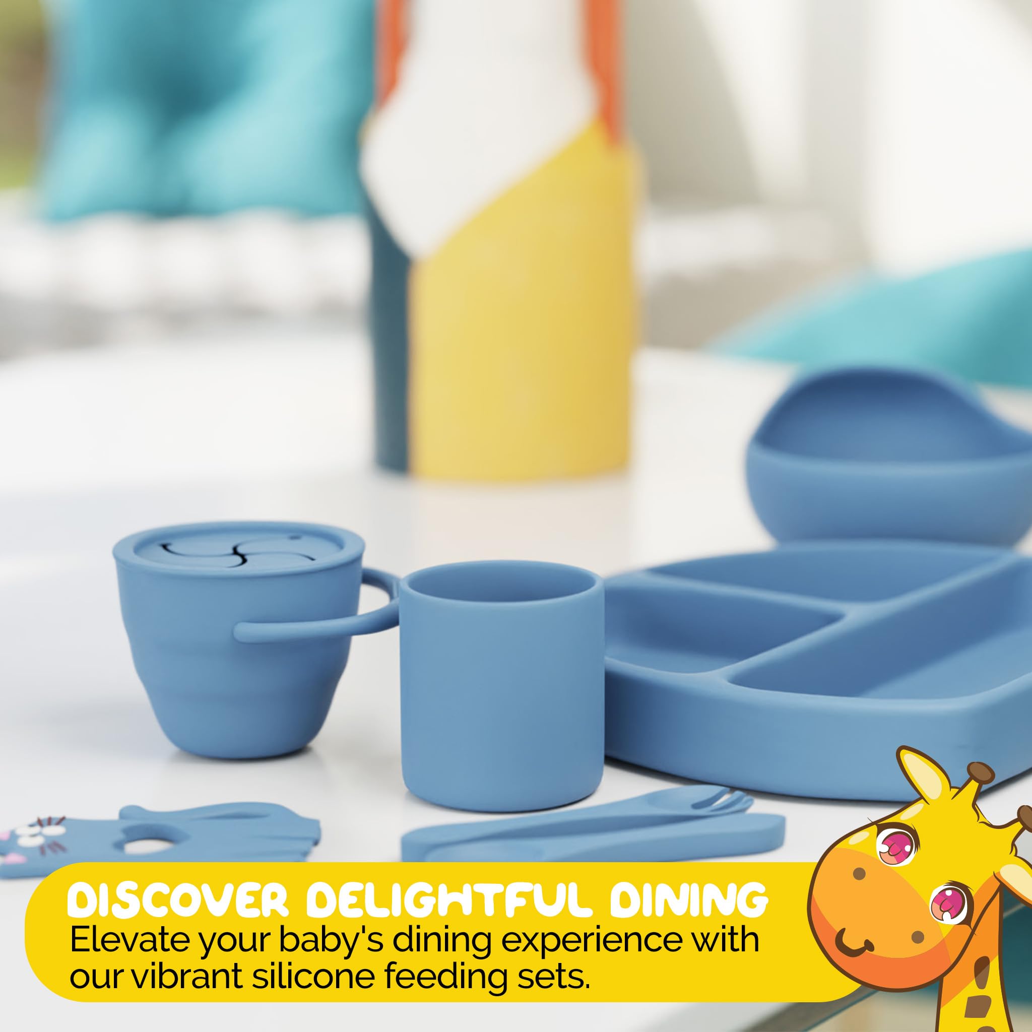 Conjunto de Platos de Comida para Bebés y Niños - Imagen 6