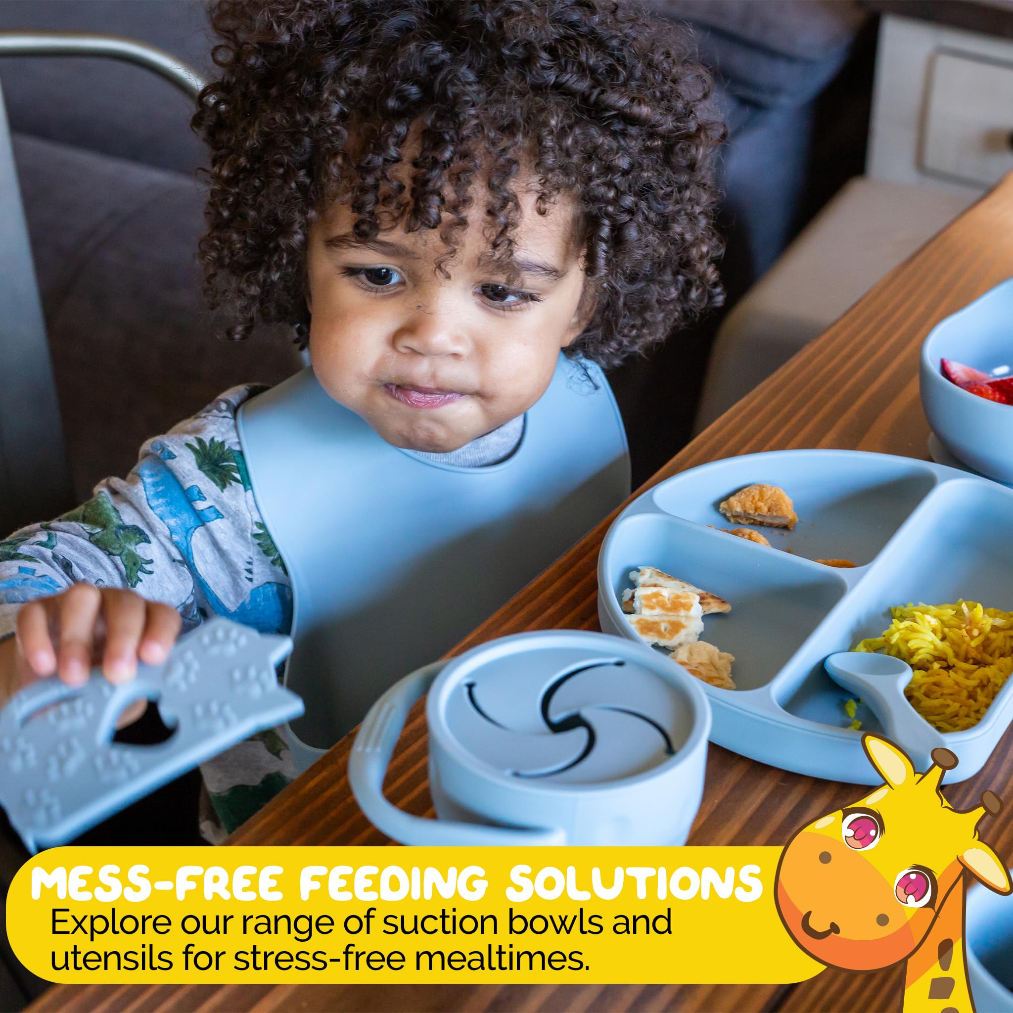 Conjunto de Platos de Comida para Bebés y Niños - Imagen 5