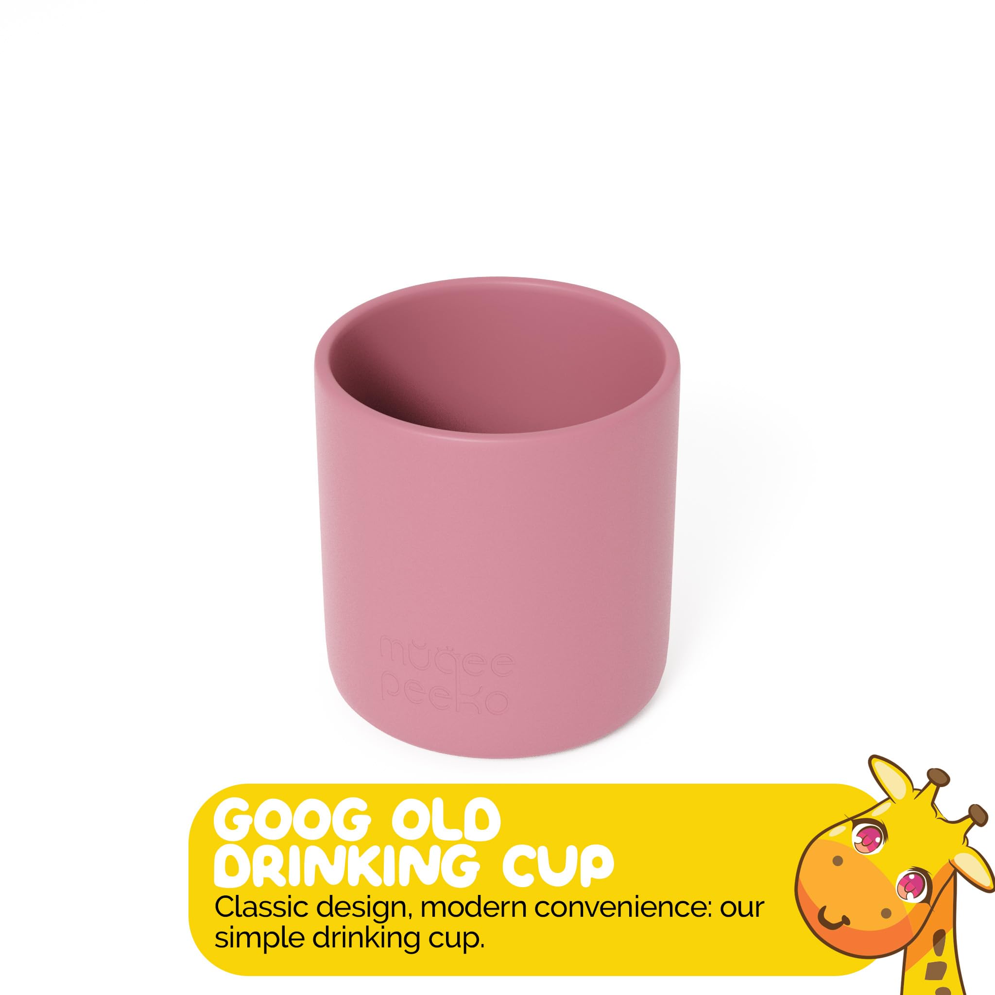 Juego de alimentación Muqee Peeko en color rosa turco para - Imagen 9