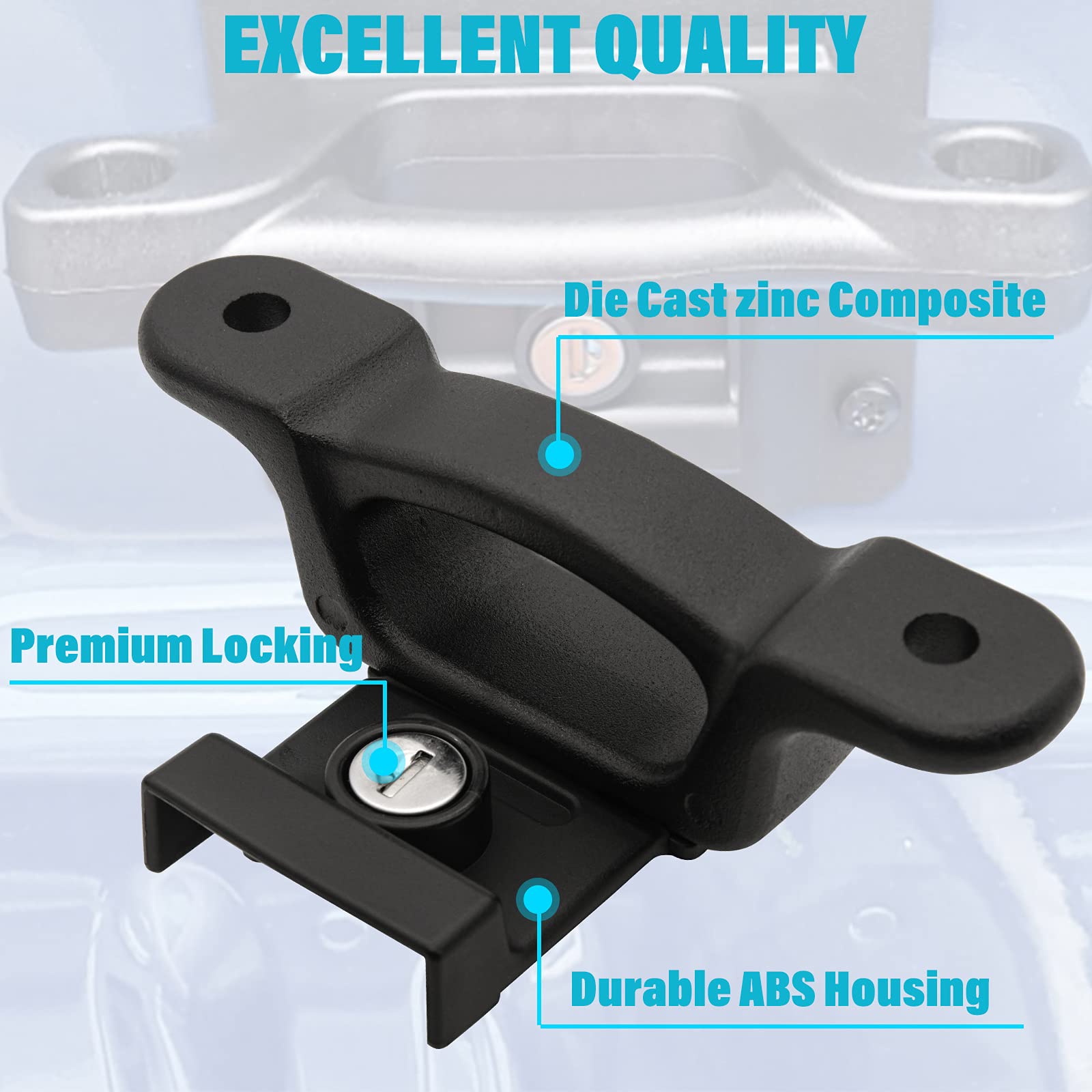 Anclajes de amarre de caja F150 F250 F350 Boxlink para Ford - Imagen 6