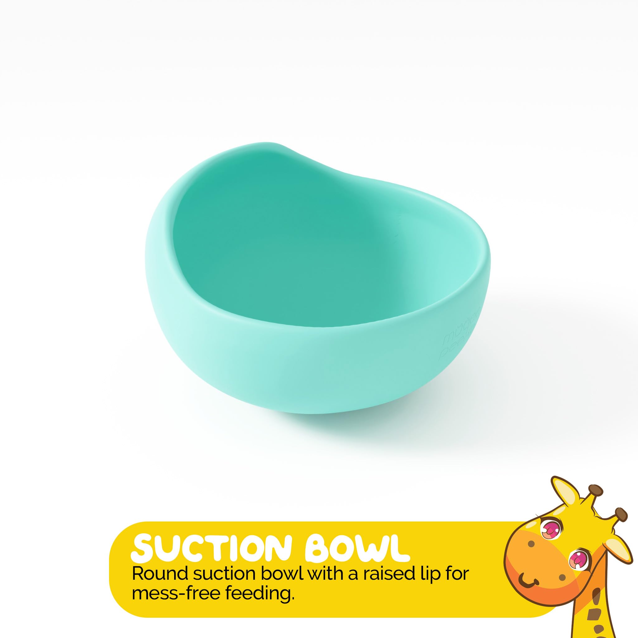 Set de alimentación infantil Muqee Peeko Led Weaning en - Imagen 10