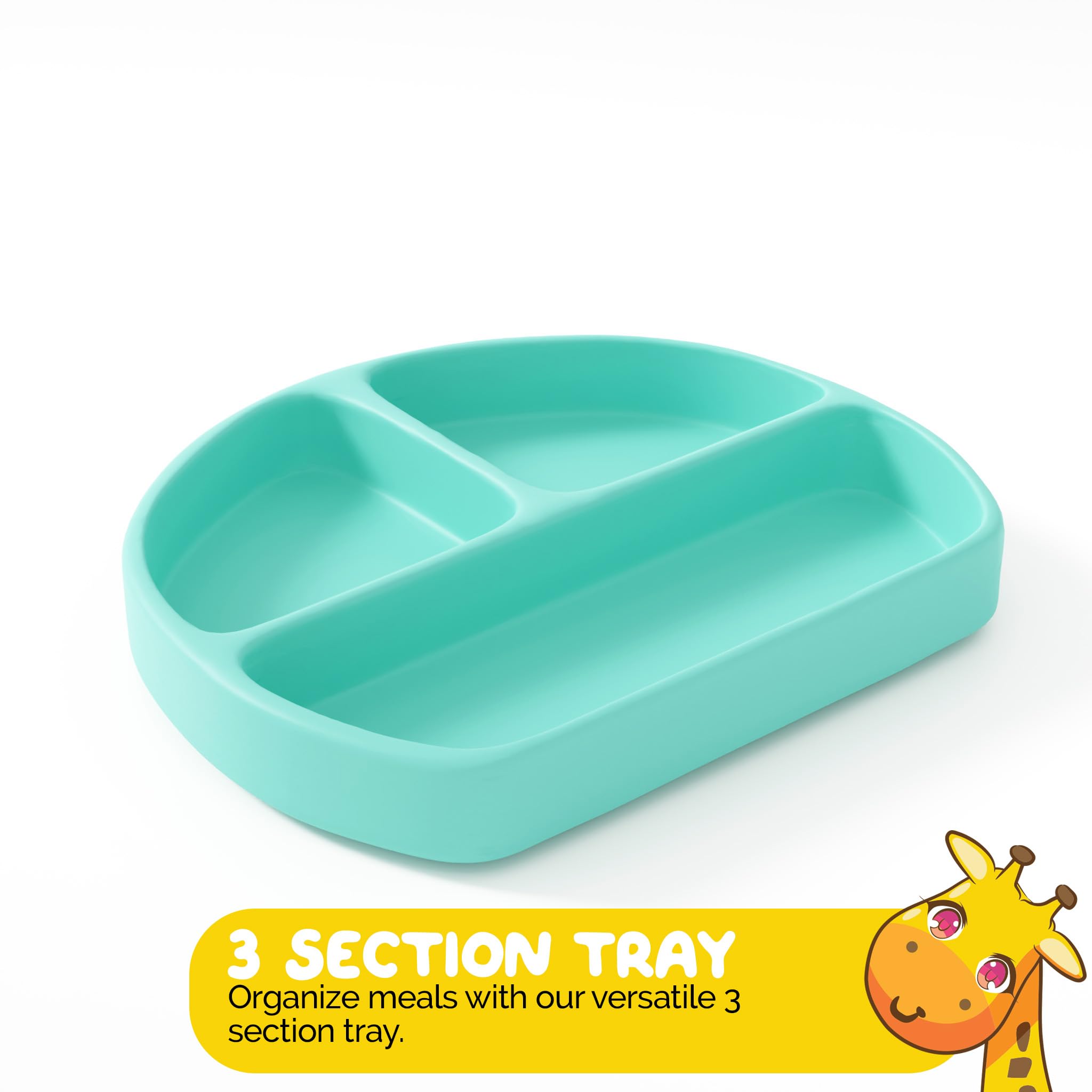 Set de alimentación infantil Muqee Peeko Led Weaning en - Imagen 8