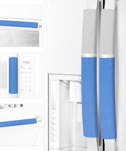 Cubiertas para Manijas de Refrigerador -Azul/Gris, 5 piezas