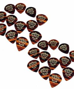 D'Andrea Guitar Picks 24 Pack Pro Plec 651 Forma Jazz 1.50mm