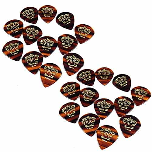 D'Andrea Guitar Picks 24 Pack Pro Plec 651 Forma Jazz 1.50mm