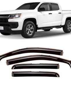 CLIM ART Deflectores de Lluvia en Canal Increíblemente