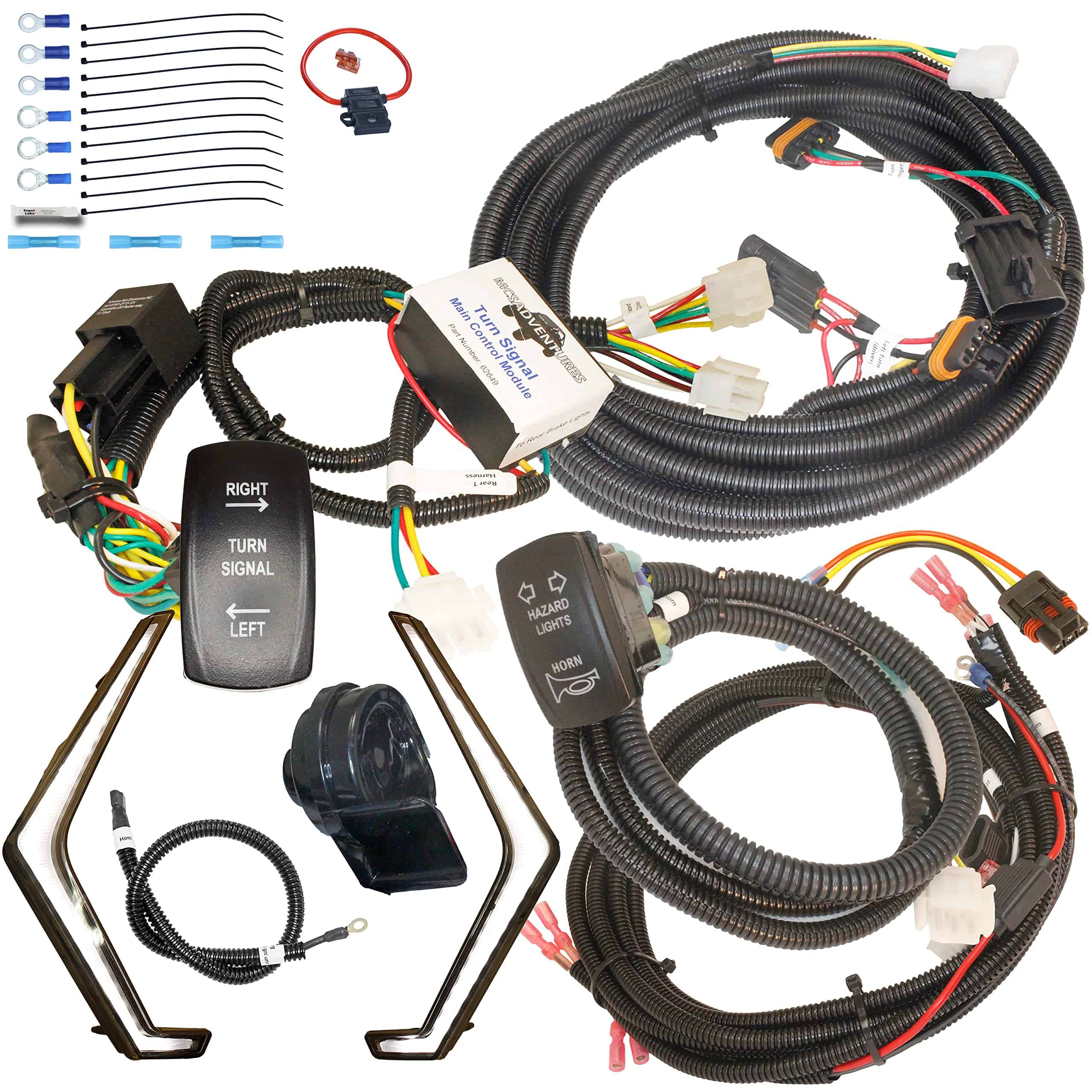 Kit de señales de giro integradas Plug And Play con luz de