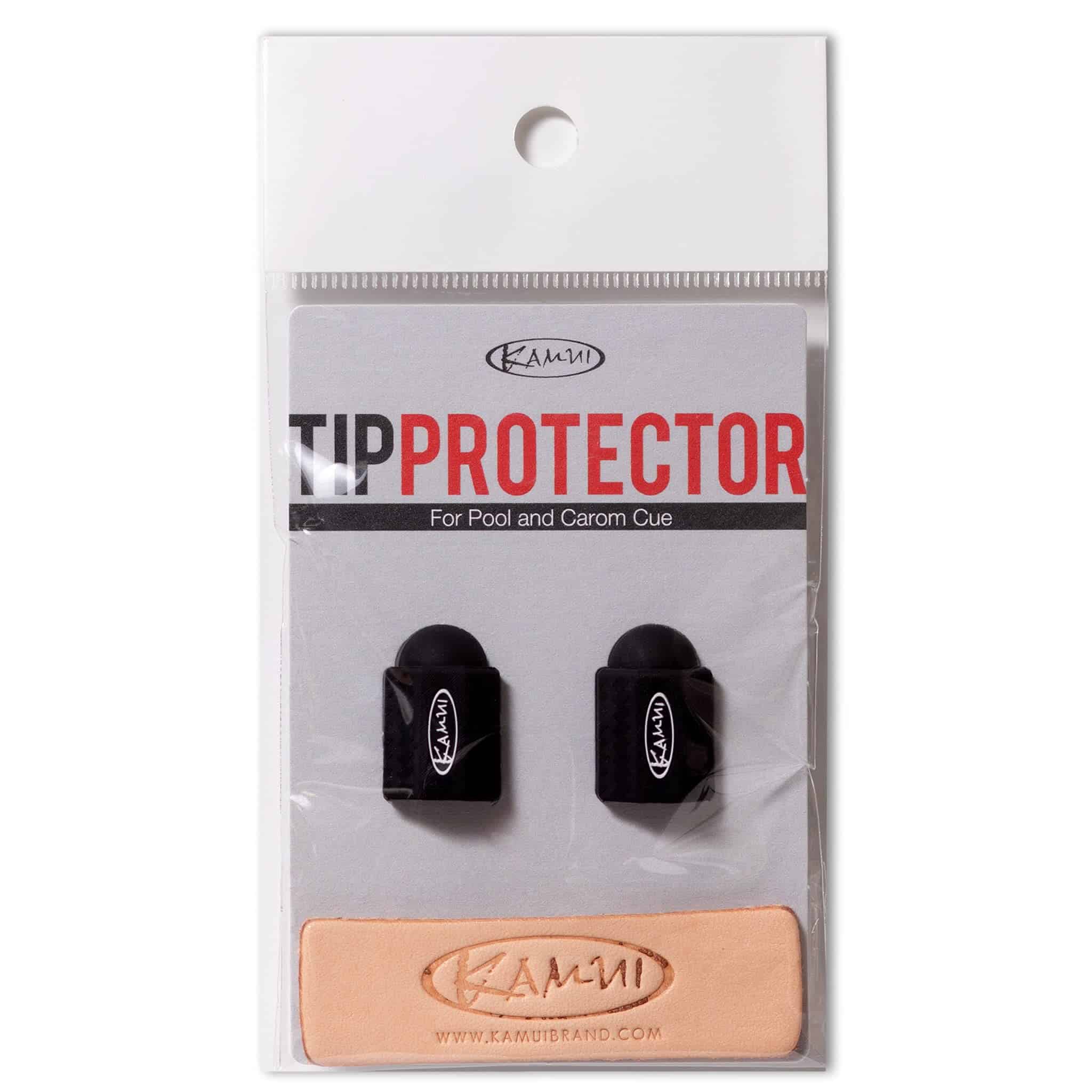 Protector de Punta de Billar KAMUI 2-Pack Cuero Burnisher