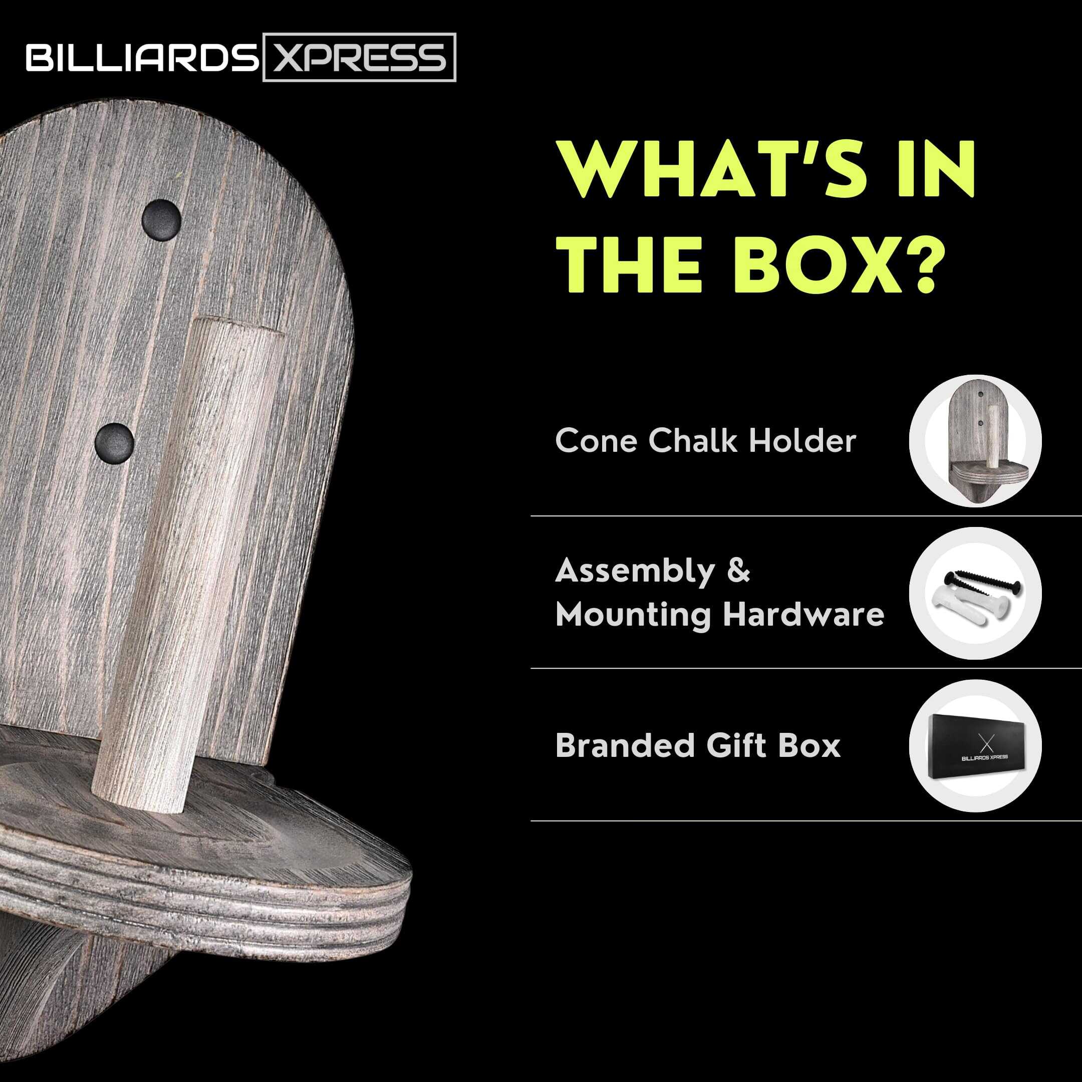 Porta tiza para mesa de billar para montaje en pared - - Imagen 4