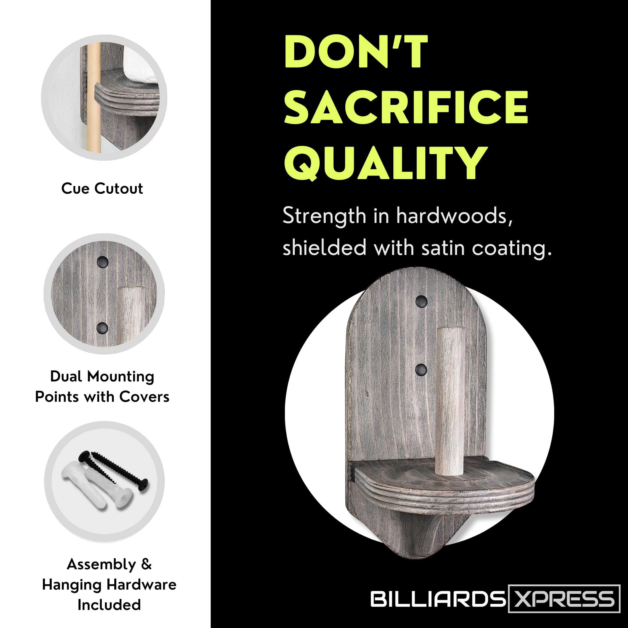 Porta tiza para mesa de billar para montaje en pared - - Imagen 5