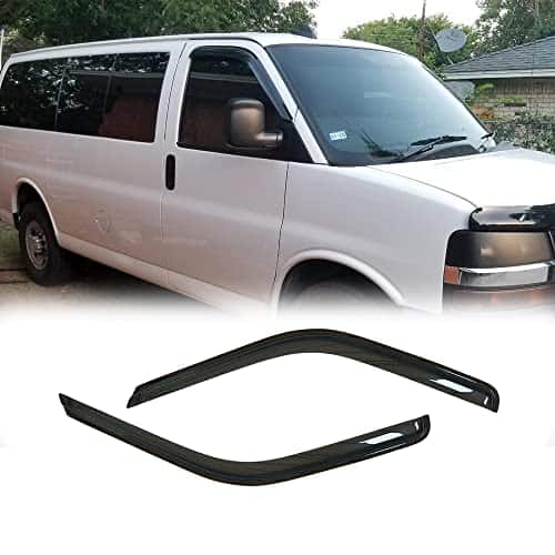 Deflector de ventana lateral Puermto Wind Vent, conjunto de