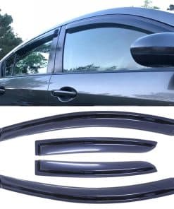 Deflector de ventana lateral Puermto, juego de -Humo oscuro