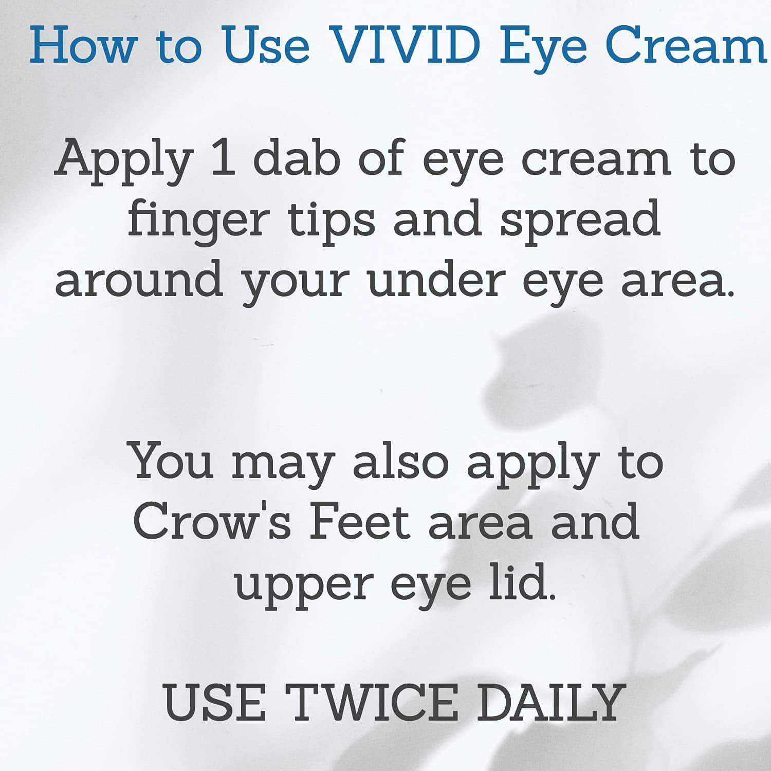 Crema para Contorno de Ojos VIVID con Péptidos y Whitonyl - Imagen 6