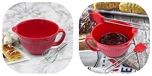 Set de tazón de mezcla de 1 QT con juego de brochas de - Imagen 5