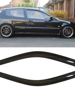 Deflector de viento de la ventana lateral -Dark Smoke Tint