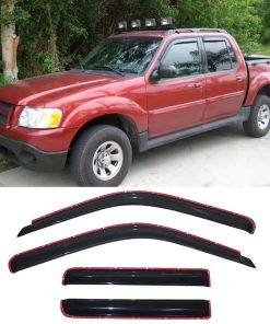 Puertas laterales de ventana Visor Deflector de viento para