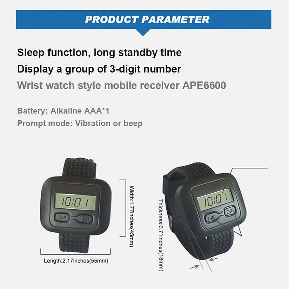 SISTEMA DE LLAMADO INALÁMBRICO SINGCALL para Cocina Sistema - Imagen 4