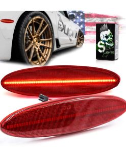 SLK-Lights C5 Luces Traseras LED Rojas de Marcador Lateral