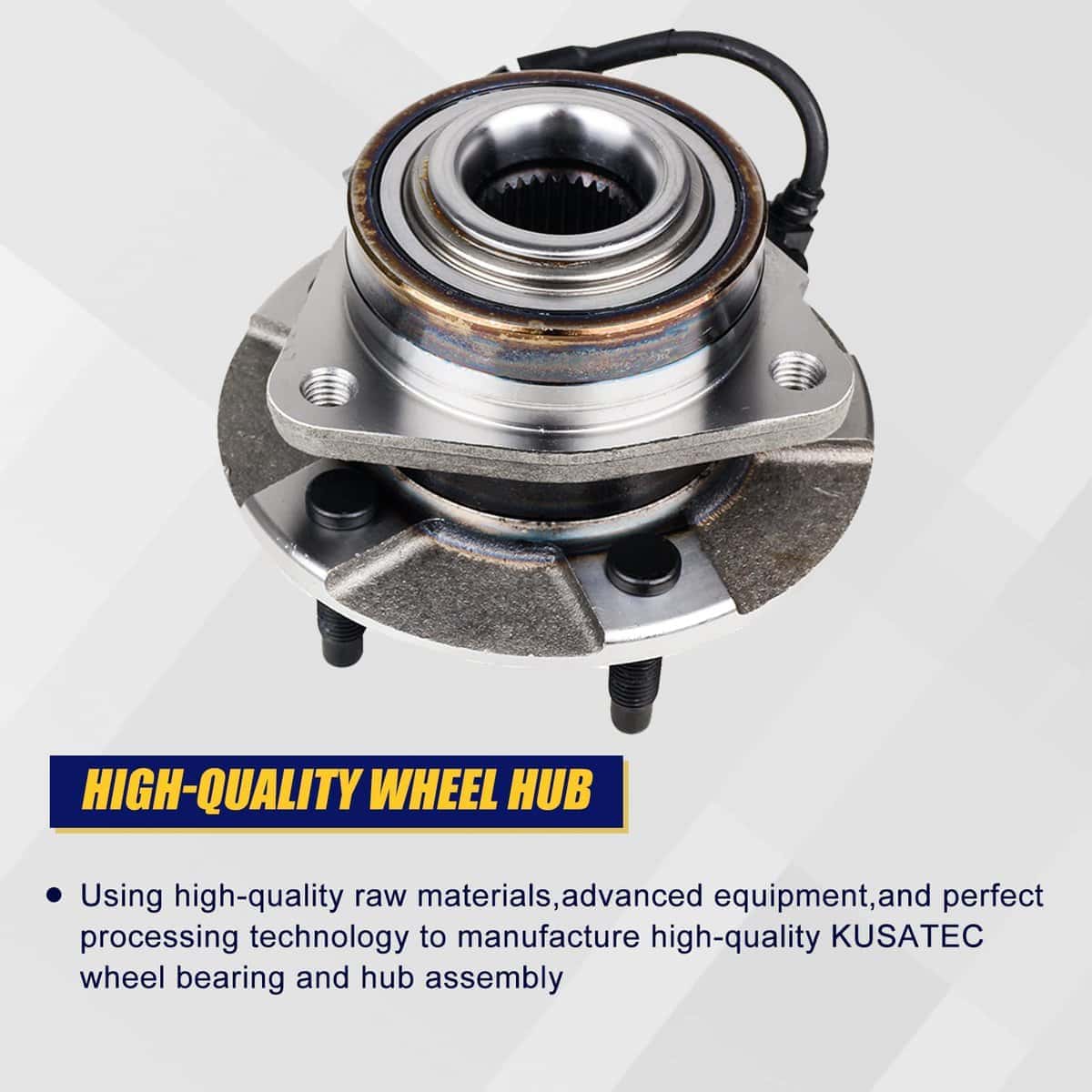 Conjunto de Rodamiento de Rueda Delantera y Buje Compatible - Imagen 4