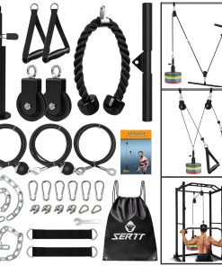 Sistema de Poleas con Pesas de Gimnasio SERTT, Accesorios