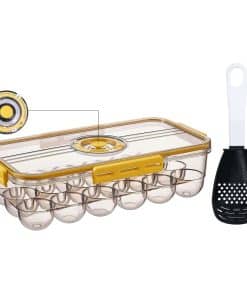 JMSWENJUAN Porta huevos para refrigerador, Contenedor de