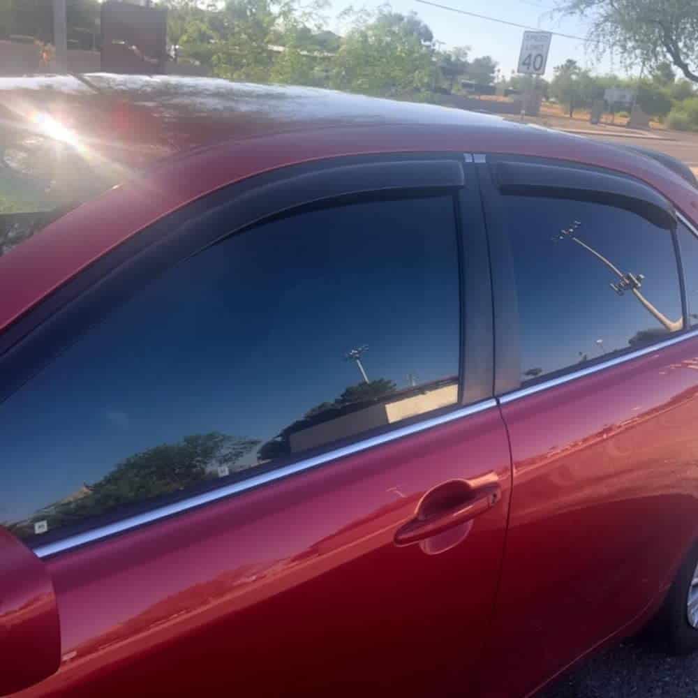 Kucaruce 94425 Deflector de Ventanas Laterales, Juego de 4 - Imagen 3