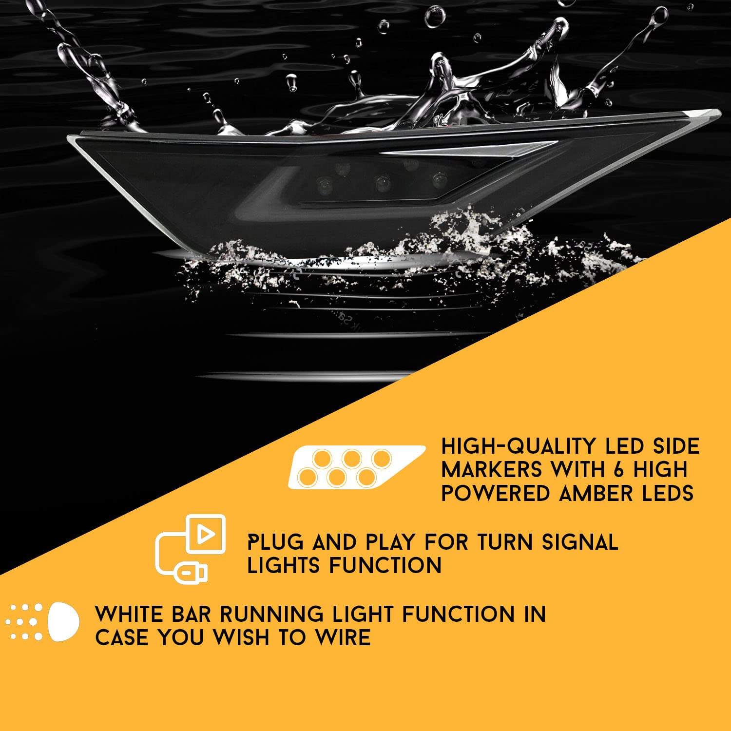 Luces de Marcha Diurna de Doble Función Gazoz Performance + - Imagen 4