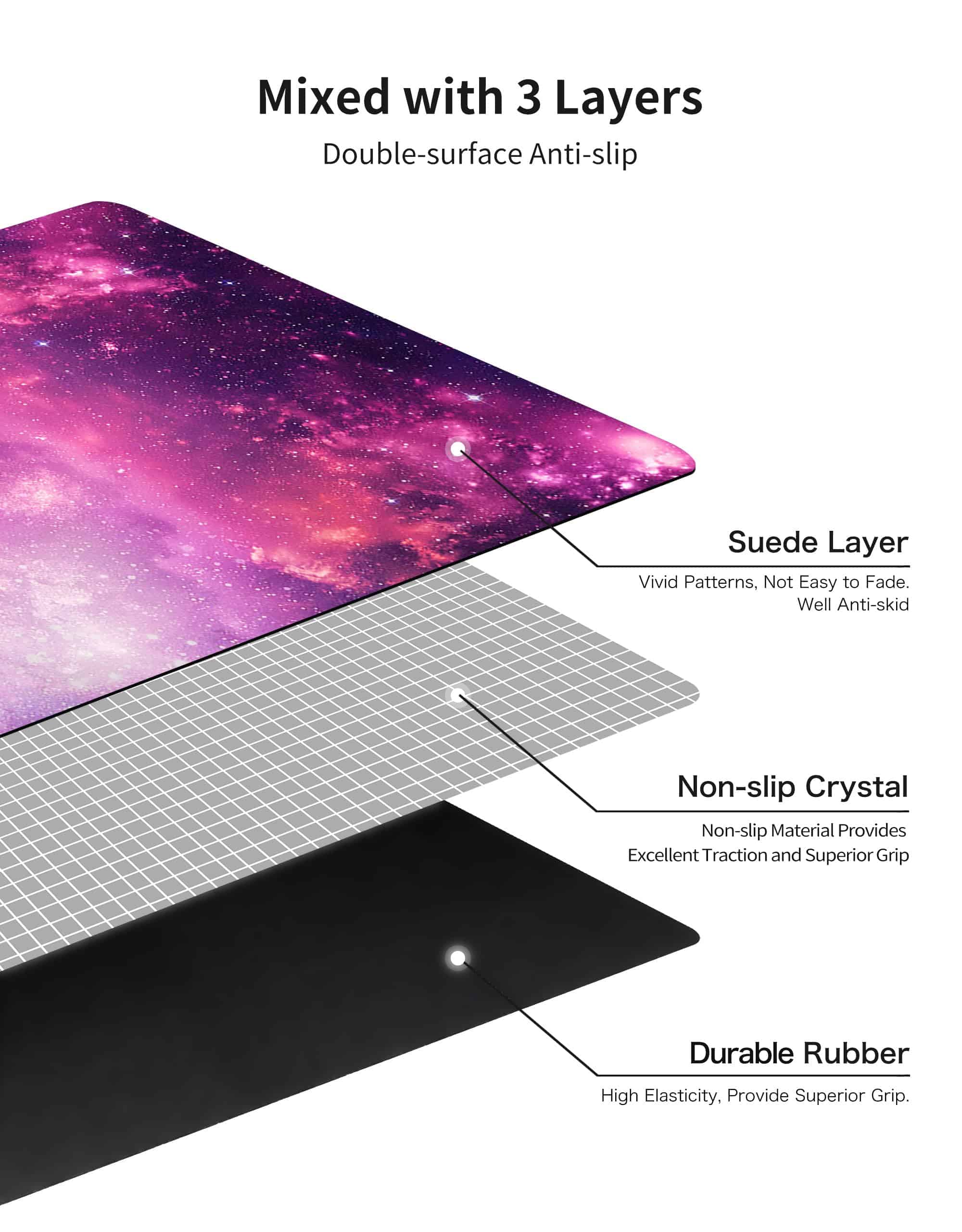 Tapete de Yoga de Viaje Estampado nuveti - 1/16 -W x 1.5mm - Imagen 5