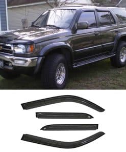 Deflector de viento de ventana lateral -Dark Smoke Tint