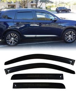 Conjunto de 4 Deflectores de Lluvia Originales Deebior, con